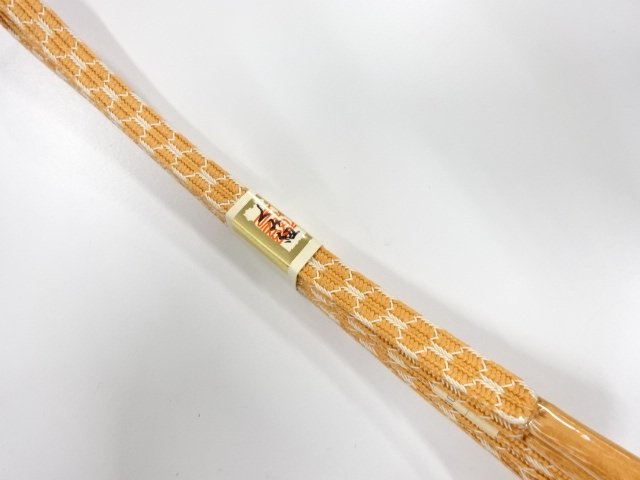 未使用品　正絹　手組帯締め